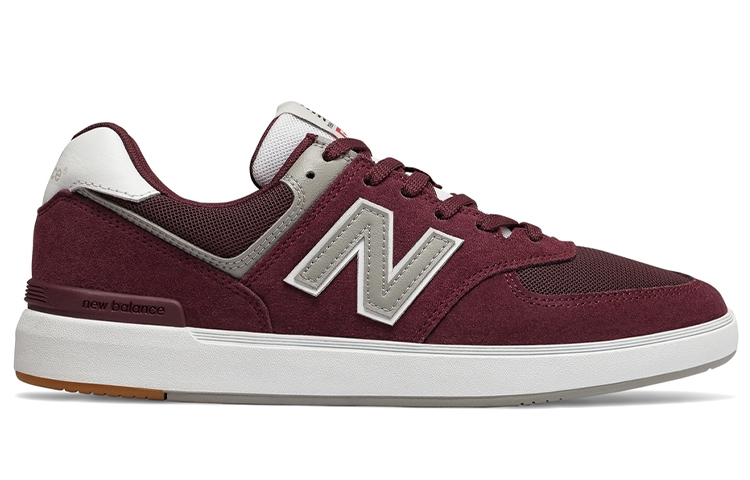 Order ニューバランス All Coasts 574 バーガンディ AM574MRR