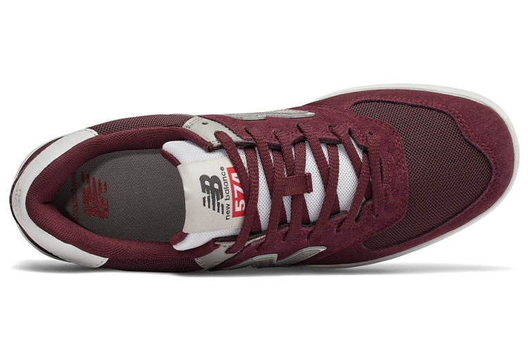 Lookbook ニューバランス All Coasts 574 バーガンディ AM574MRR