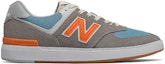 Order ニューバランス All Coasts 574 グレー/オレンジ AM574PGO