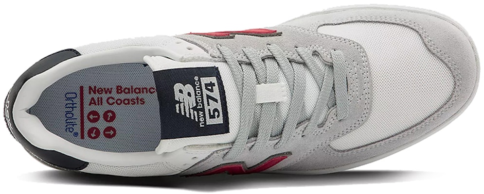 New Balance All Coasts 574 灰红配色 AM574AGS Lookbook New Balance All Coasts 574 灰红配色 AM574AGS