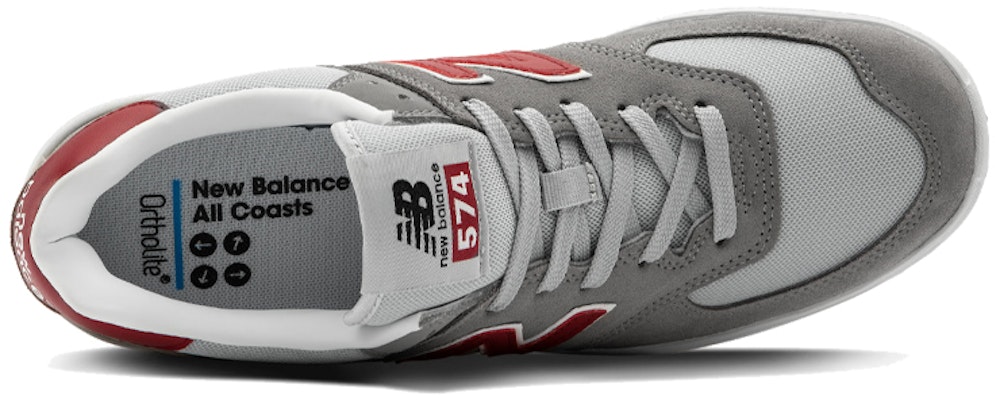 New Balance All Coasts 574 'Kelabu Merah Putih' AM574GRD Lookbook New Balance All Coasts 574 'Kelabu Merah Putih' AM574GRD