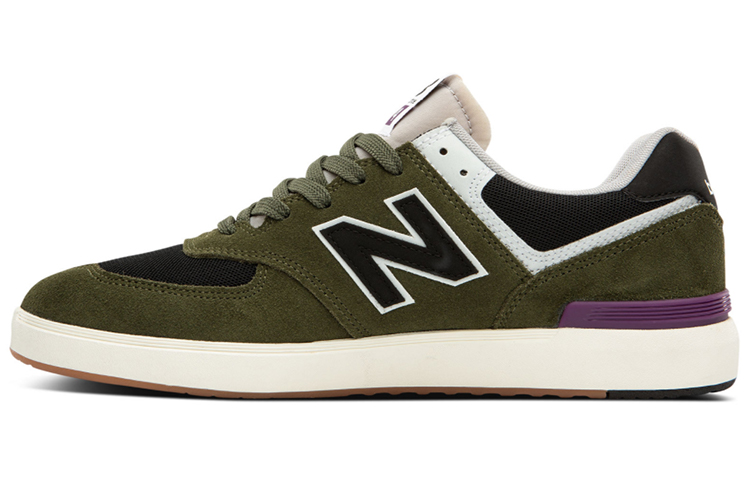 Buy ニューバランス All Coasts 574 オリーブブラック AM574HOS
