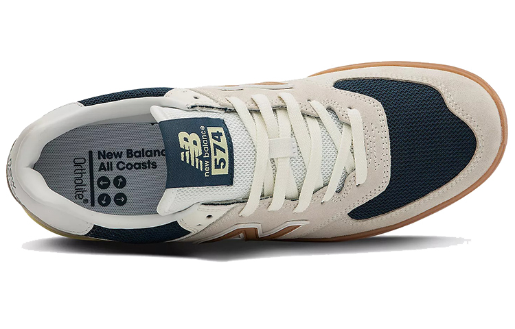 Lookbook New Balance All Coasts 574 'Putih Emas' AM574WYG