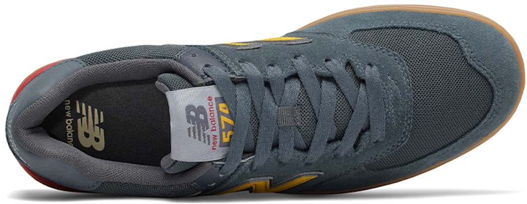 New Balance All Coasts 574 宽版 '深灰色口香糖' AM574TNS Lookbook New Balance All Coasts 574 宽版 '深灰色口香糖' AM574TNS