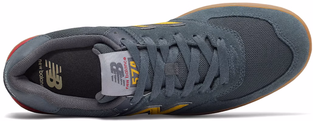 New Balance All Coasts 574 Wide ''Dunkelgrau Gum'' AM574TNS Lookbook New Balance All Coasts 574 Wide ''Dunkelgrau Gum'' AM574TNS