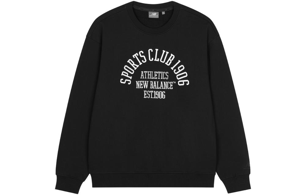 New Balance Alphabet Academy Pullover Sweatshirt Unisex Black 5CD38491-BK