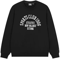 New Balance Alphabet Academy Pullover Sweatshirt Unisex Black 5CD38491-BK New Balance Alphabet Academy Pullover Sweatshirt Unisex Black 5CD38491-BK