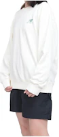 New Balance Alphabet Pullover Sweatshirt White AMT33378-CIC New Balance Alphabet Pullover Sweatshirt White AMT33378-CIC