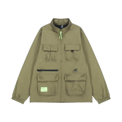 New Balance Army Green Retro Outdoor Multi-Pocket Jacket AMJ21368-NTD
