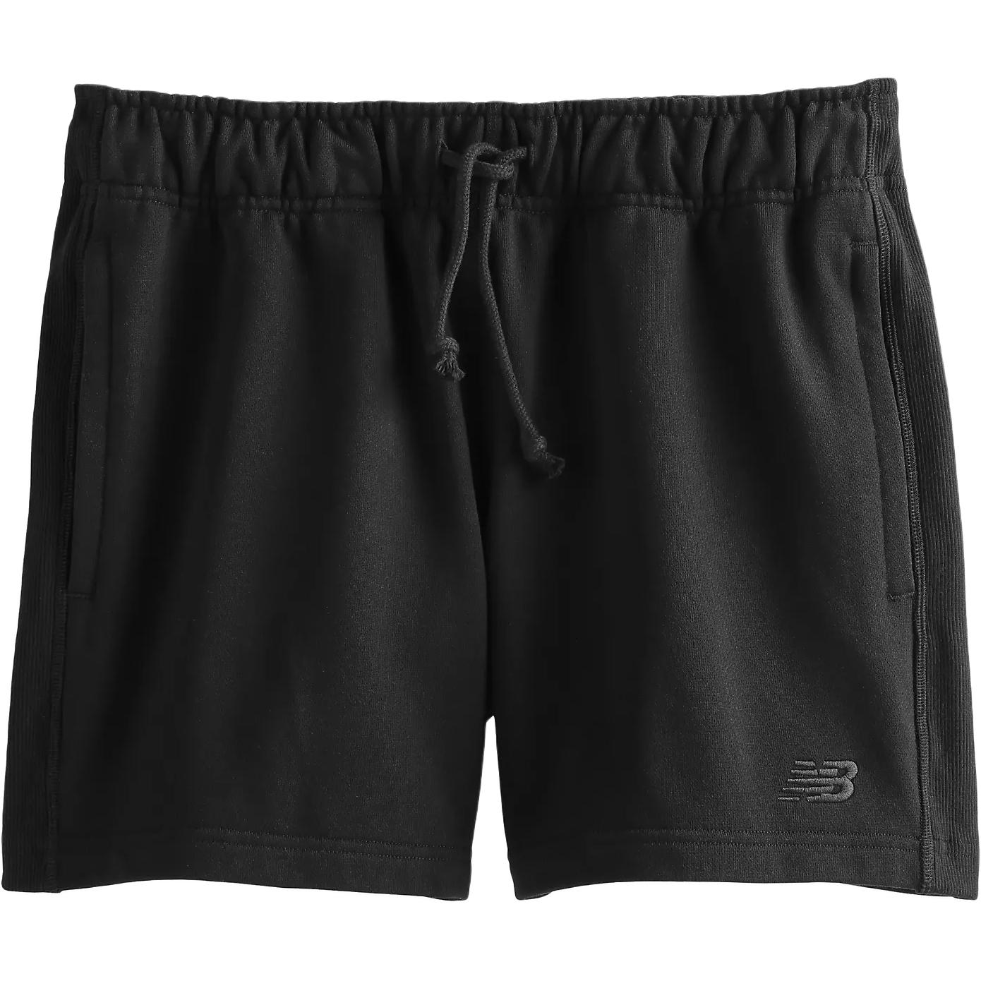 New Balance Athletic French Terry Shorts Black Men’s Casual Shorts. MS41511-BK