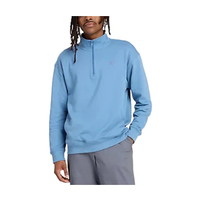 New Balance Athletics Fleece Pullover Sweater Blue - Casual Style MT43501-HEB