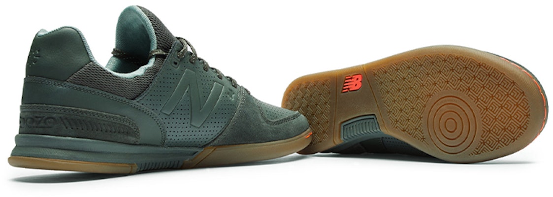New Balance Audazo v4 Pro Leather IN 墨綠 Details for New Balance Audazo v4 Pro Leather IN 墨綠