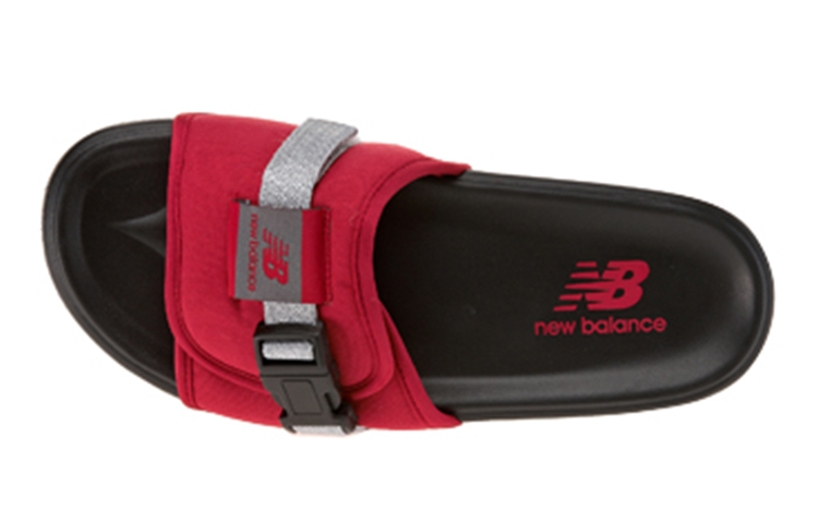 Lookbook New Balance NB 2152 一字脫鞋 男女款 紅色
