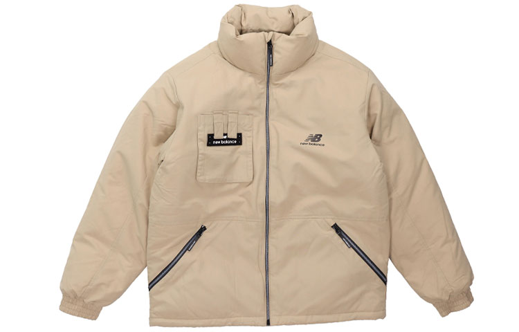 New Balance Beige Logo Insulated Down Jacket. AMJ14308-BEI 圖 2