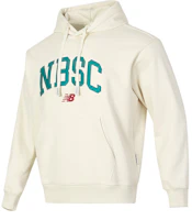 New Balance Beige Pullover Hoodie American College Style NCE31251-LBE New Balance Beige Pullover Hoodie American College Style NCE31251-LBE