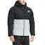 Details for New Balance Black & White Colorblock Down Jacket AMJ93551-LAN