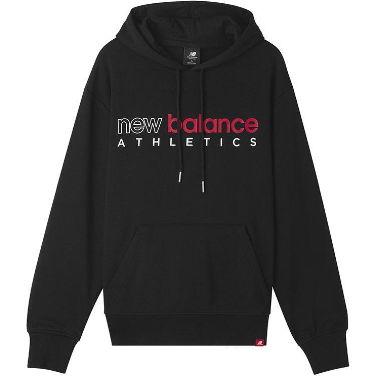 New Balance Black Casual Pocket Long-Sleeve Sweatshirt AMT01524-BK