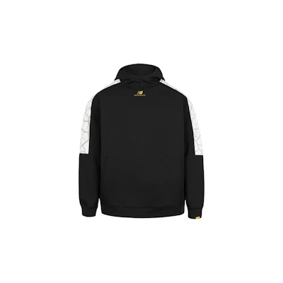 New Balance Black Colorblock Hoodie Sweatshirt Casual Wear AMT93682-BK
