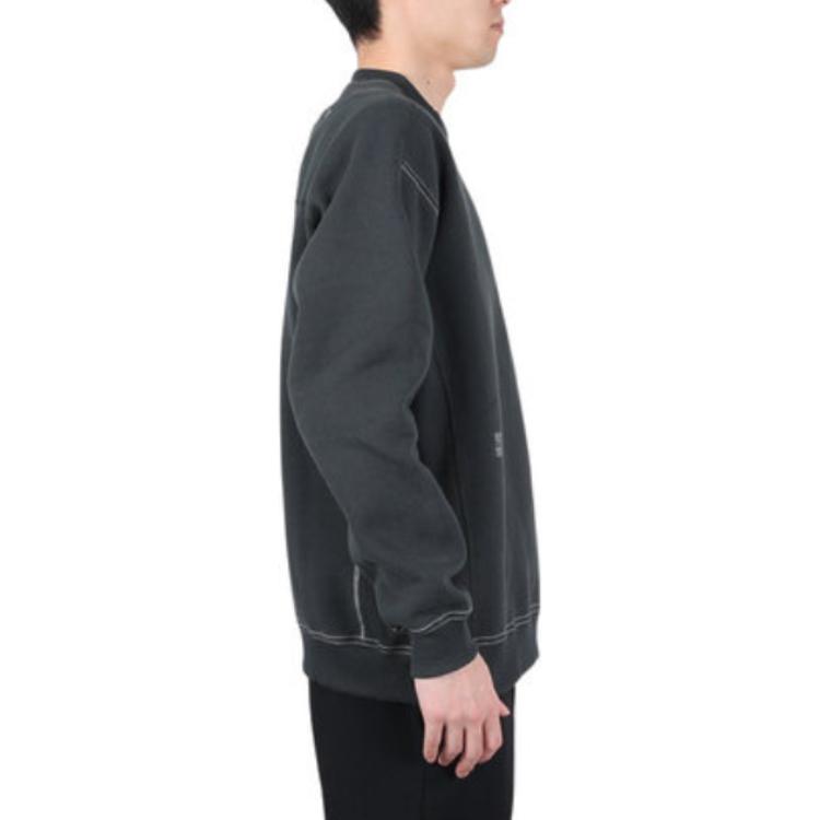 Purchase 新百伦黑色印花设计圆领套头卫衣 AMT25019-PHM