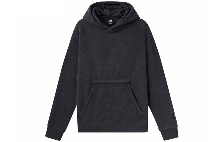 New Balance Black Fleece Crewneck Sweatshirt Casual Athleisure MT03595-PHM