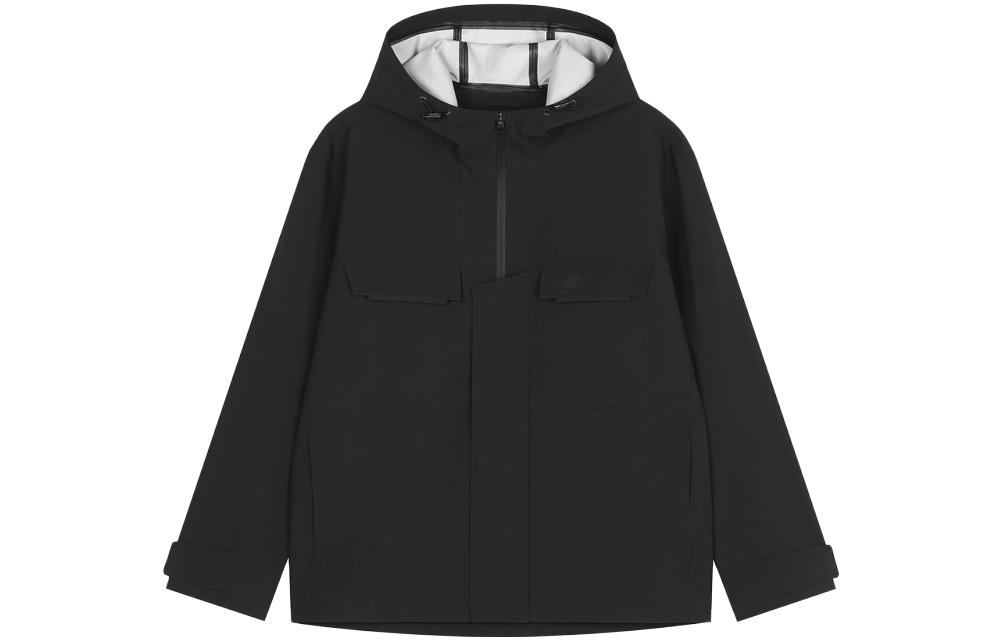 New Balance Black Full-Zip Hoodie Jacket 5AD37121-BK