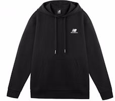New Balance Black Hoodie Pullover with Fashion Print Design AMT11308-BK New Balance Black Hoodie Pullover with Fashion Print Design AMT11308-BK