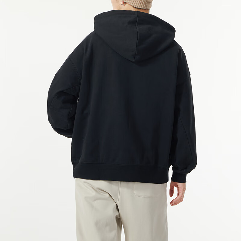 Purchase 新百伦黑色针织连帽外套跑步休闲字母印花款 AMJ41311-BK