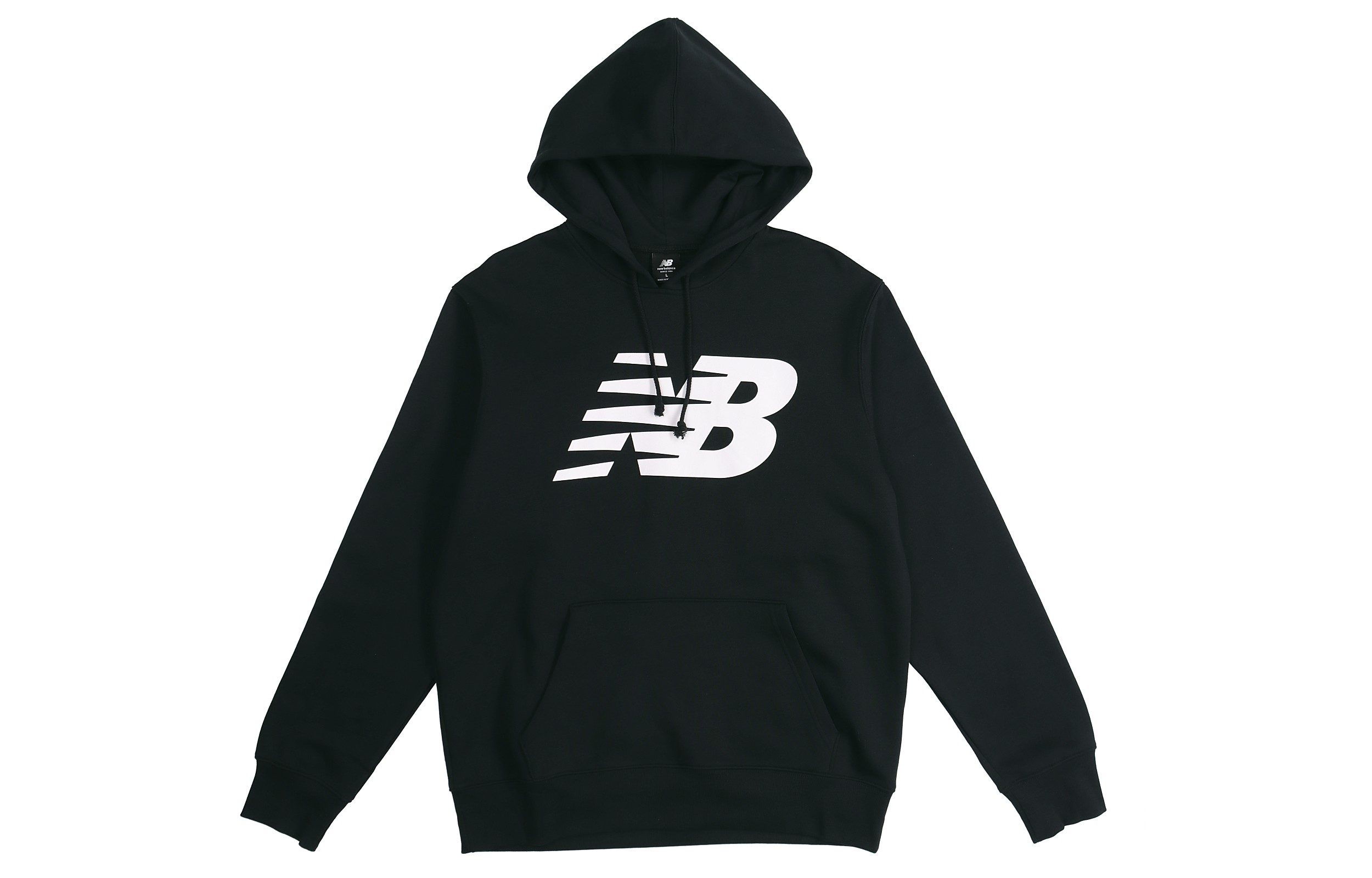 New Balance Black Long Sleeve Hoodie Casual Sportswear MT83982-BK