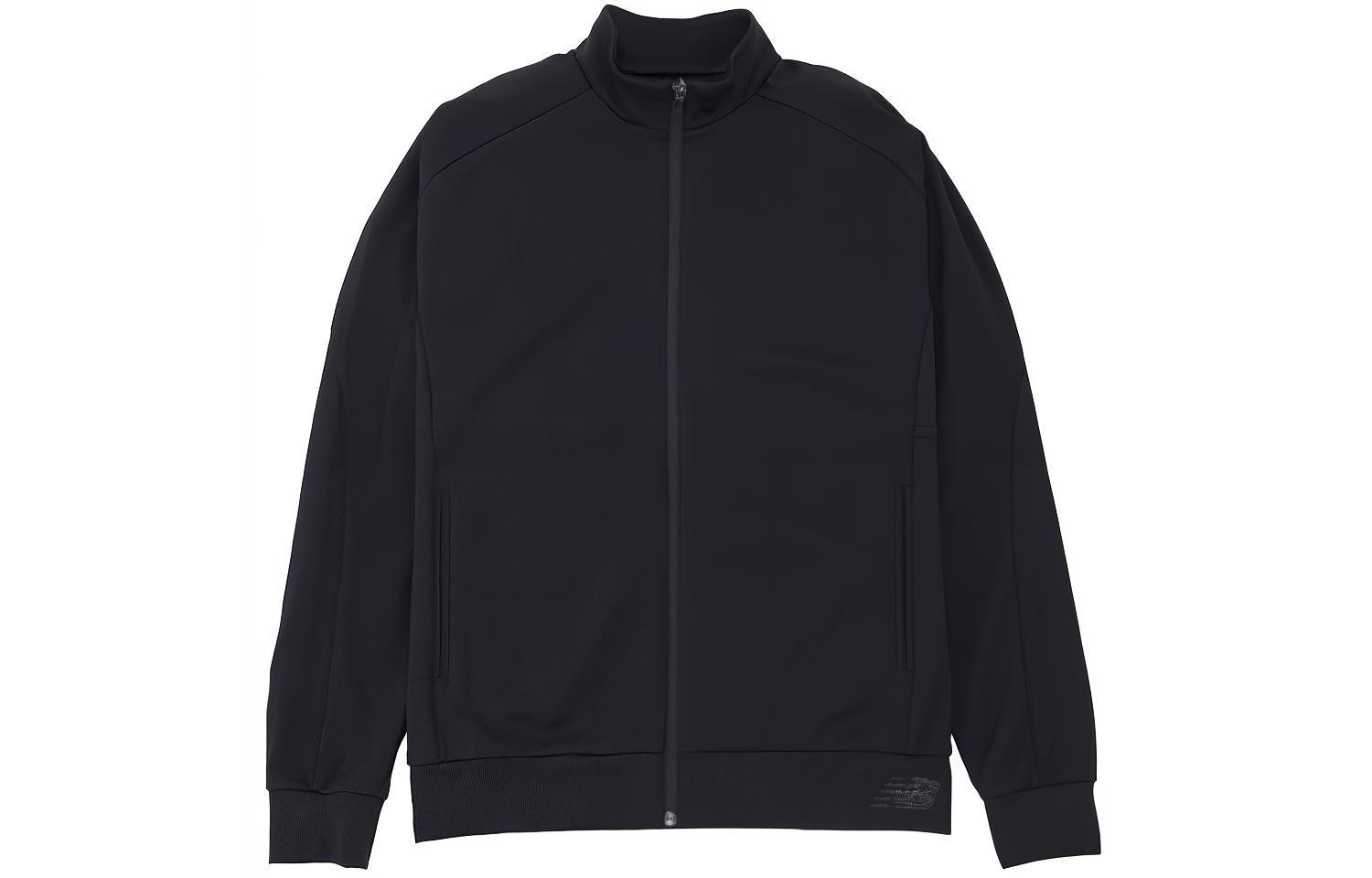 New Balance Black Out High Collar Slim Fit Jacket Black AMJ45207-BK