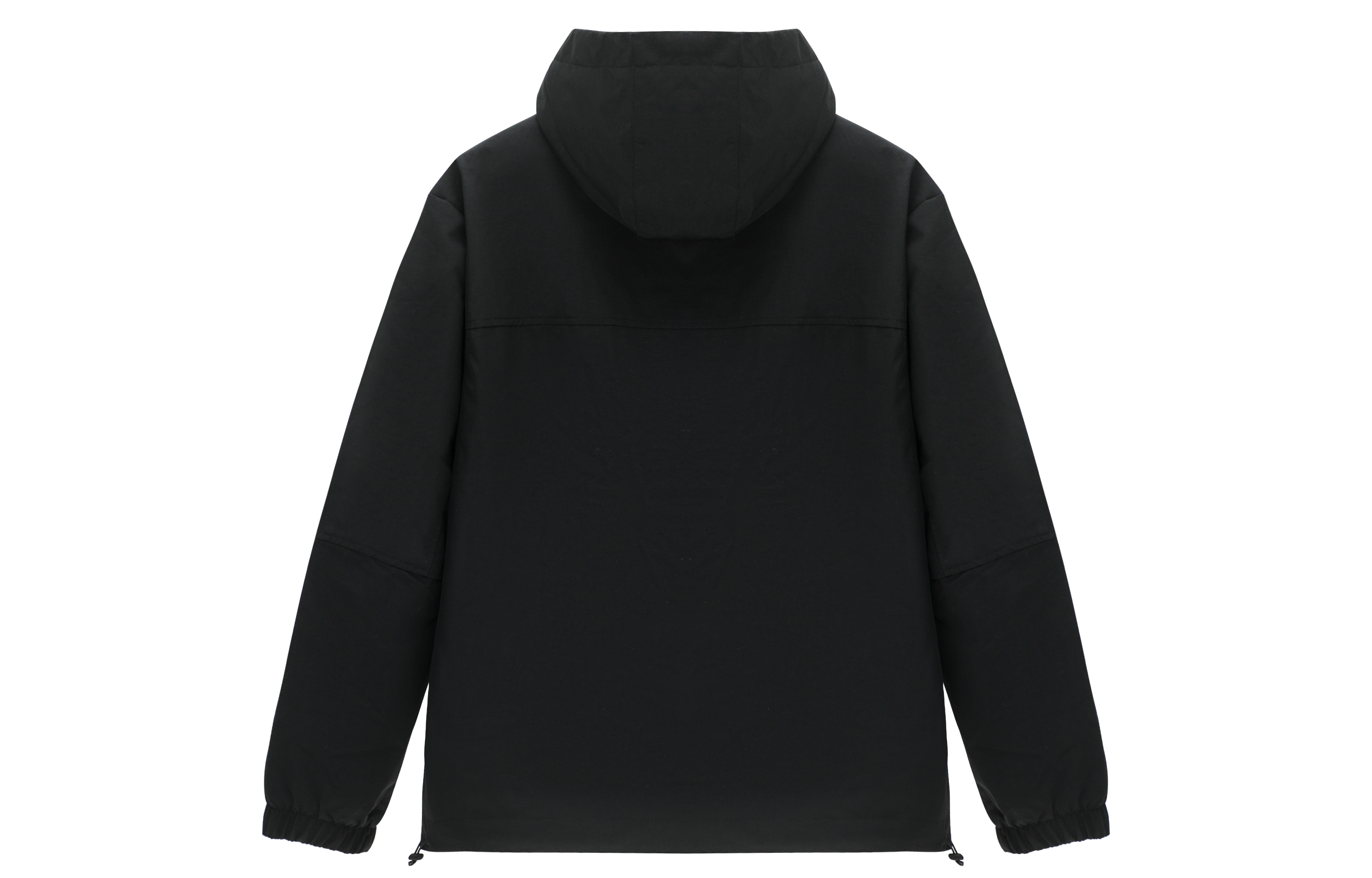 Lookbook ニューバランス ブラック アウトドア 多機能ポケット フード付き ユーティリティジャケット AMJ31304-BK