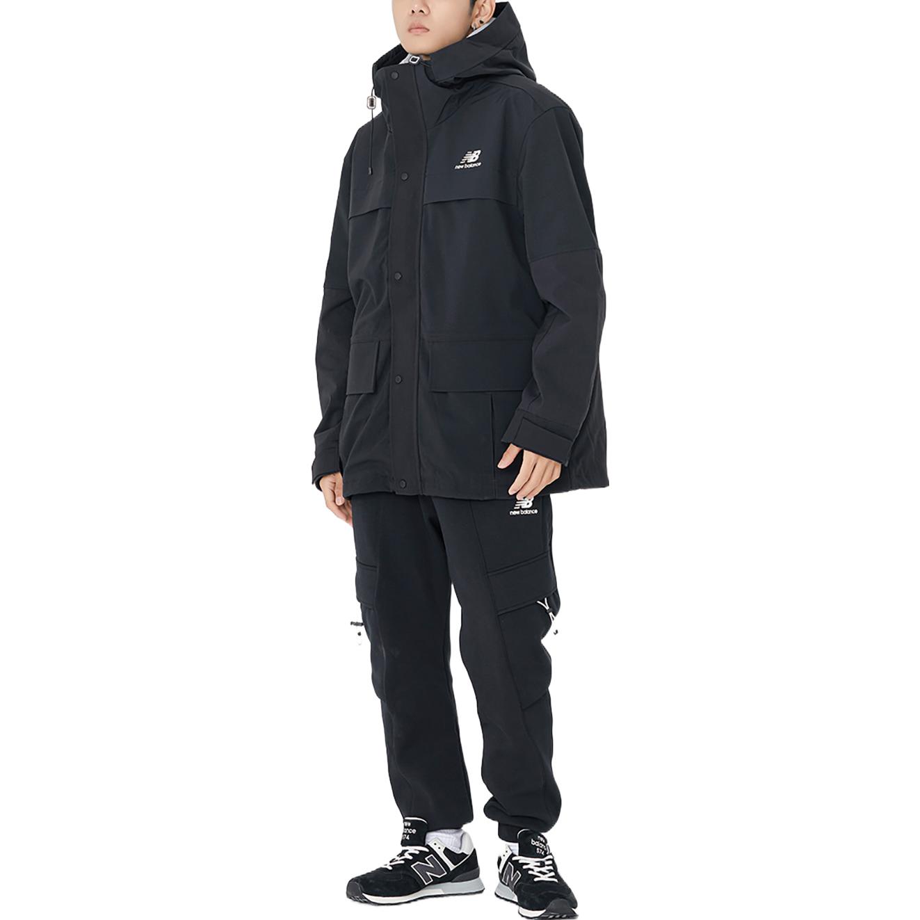 Details for New Balance 黑色戶外多功能2合1連帽外套 AMJ23315-BK