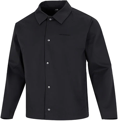 new-balance-black-plain-casual-sports-polo-jacket-shirt-mj-23552-phm