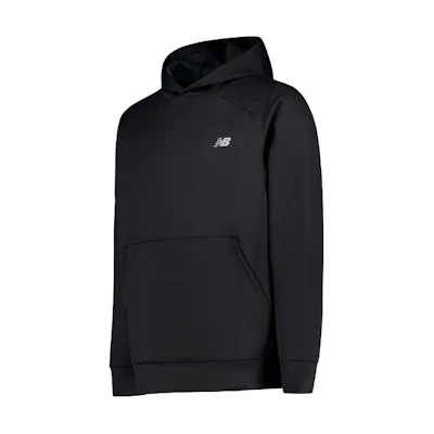 New Balance Black Pullover Hoodie with Logo MT41139-BK