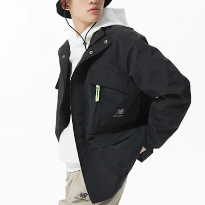 New Balance 黑色復古戶外保暖多口袋工裝外套 AMJ21357-BK Purchase New Balance 黑色復古戶外保暖多口袋工裝外套 AMJ21357-BK