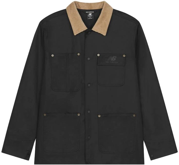 new-balance-black-retro-workwear-jacket-with-multi-pockets-and-contrast-collar-amj-31321-bk