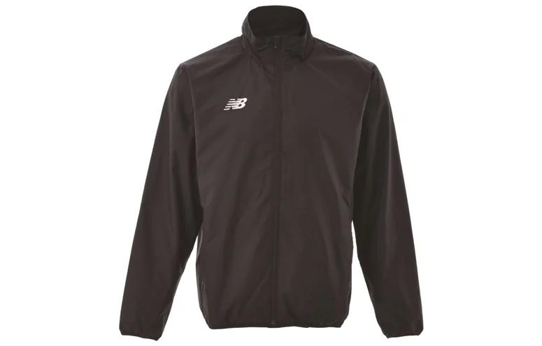 New Balance Black Solid Color Long-Sleeve Jacket JMJF9421-BK