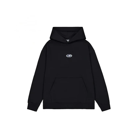 New Balance Black Solid Color Pullover Hoodie MT41581-BK