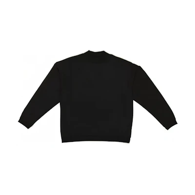 New Balance Black Solid Color Slim Fit Half-Zip Sweatshirt AMT25003-BK