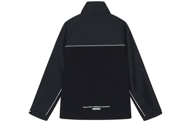 Lookbook New Balance 黑色工裝戶外立領夾克 NAA3N011-BK