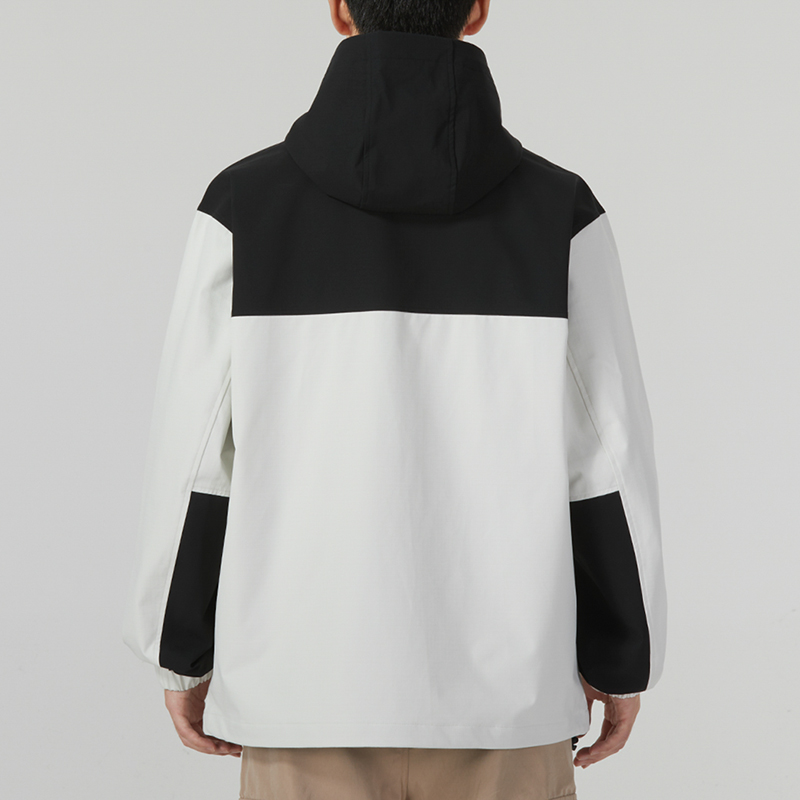 New Balance Black White Knitted Logo Jacket Casual Loose-Fit Fall Winter AMJ33359-CIC 圖 5