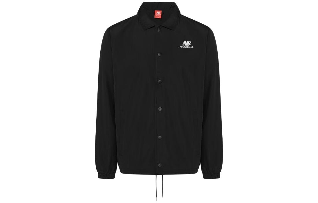 New Balance Black Woven Minimalist Jacket AMJ91521-BK
