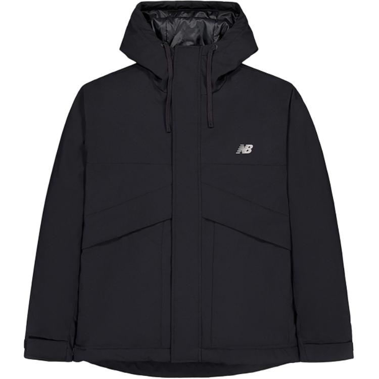 New Balance Black Zip-Up Hoodie Jacket AMJ43377-BK