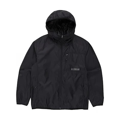 New Balance Black Zip-Up Solid Color Hoodie Jacket NBNMD19333-19