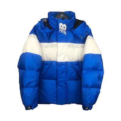 New Balance Blue Casual Hooded Down Jacket Winter NP943011-BL