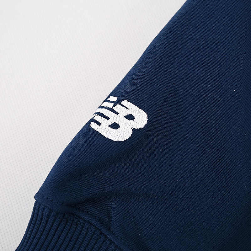 New Balance Blue Half-Zip Pullover Casual Cotton Sweatshirt NCE41081-MNV 圖 7