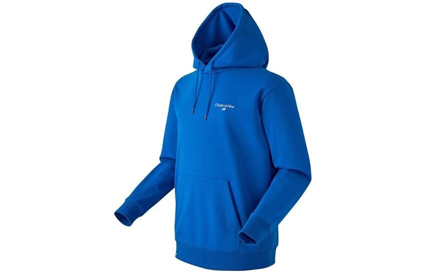 New Balance Blue Hoodie with Letter Print Design NBN0B13053-50