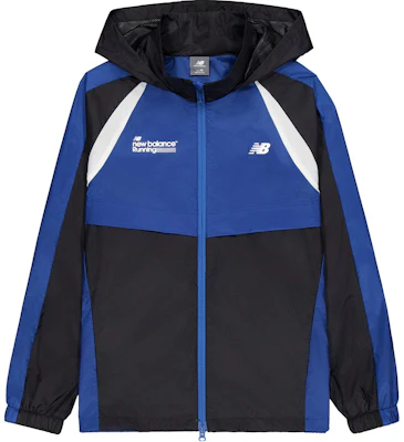 New Balance 蓝色标志舒适拉链连帽夹克外套 NAE33091-BL Buy New Balance 蓝色标志舒适拉链连帽夹克外套 NAE33091-BL