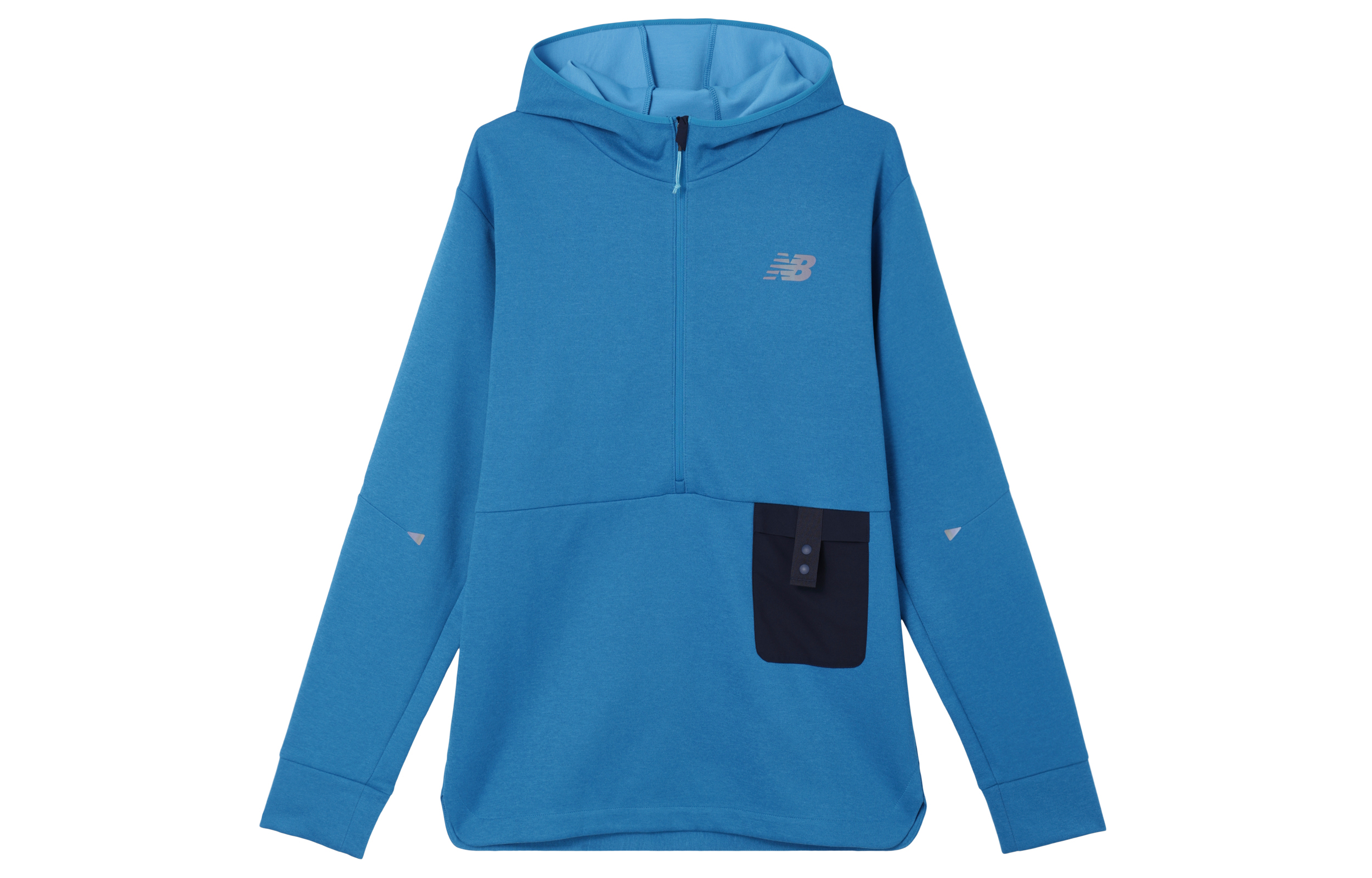 New Balance Blue Logo Printed Casual Fashion Comfortable Jacket MT11276-WBH