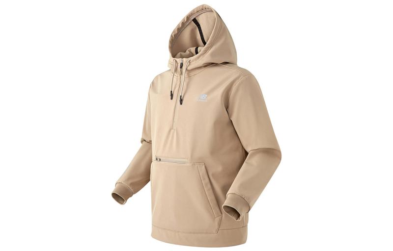 New Balance Brown Graphic Print Hoodie NBN0A49013-35