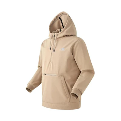 New Balance Brown Graphic Print Hoodie NBN0A49013-35